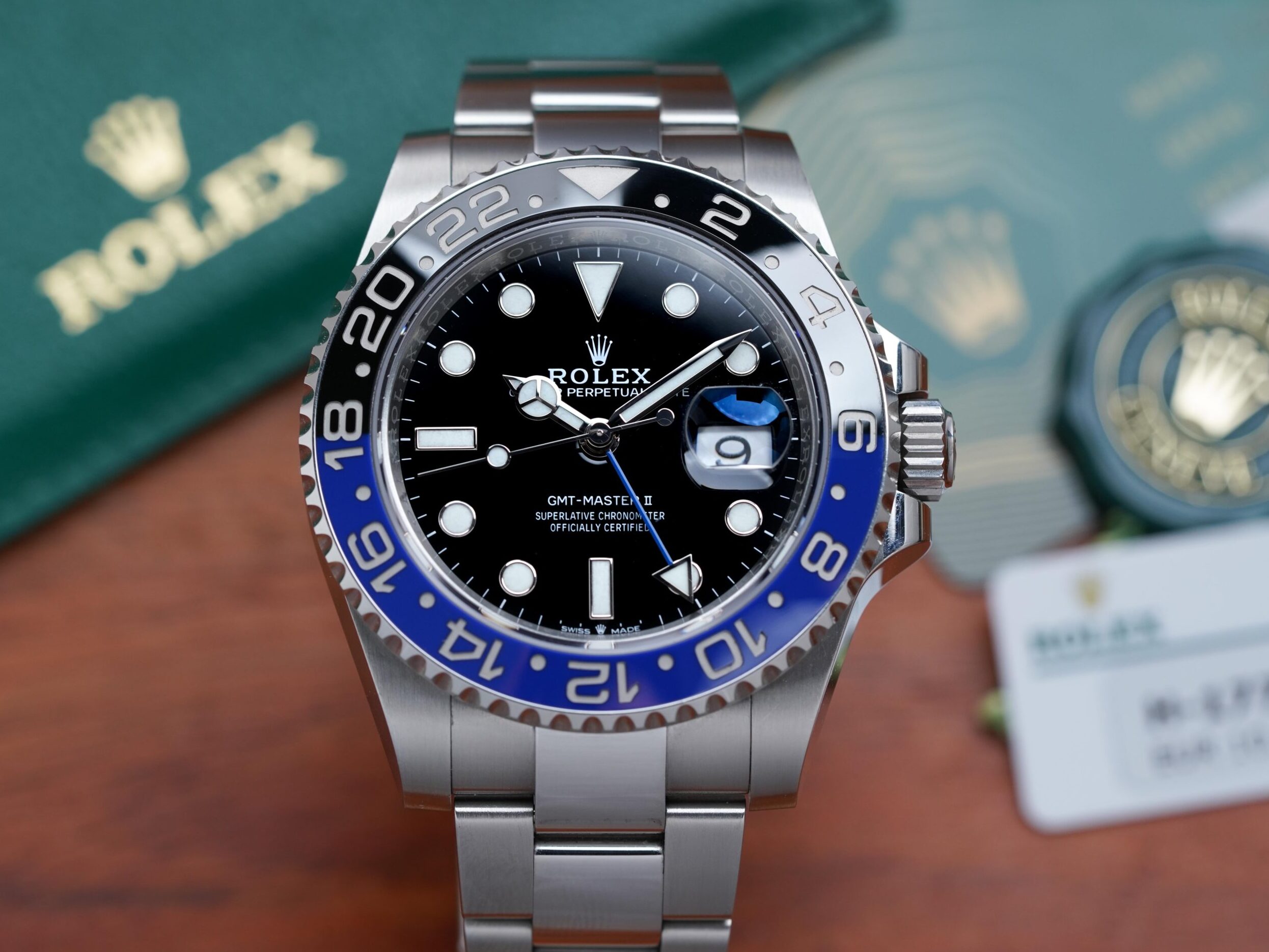 Rolex GMT Master II "Batman"